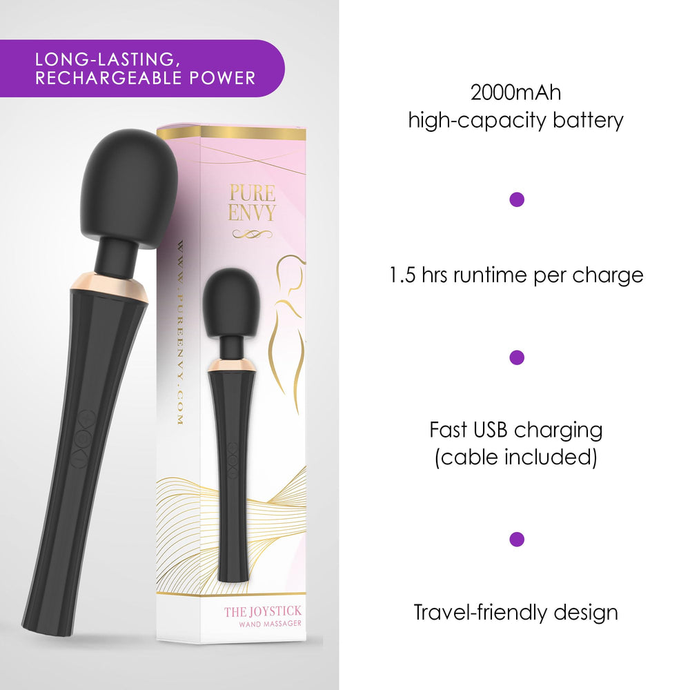Pure Envy Joystick 360-degree flexible head enables easy positioning.