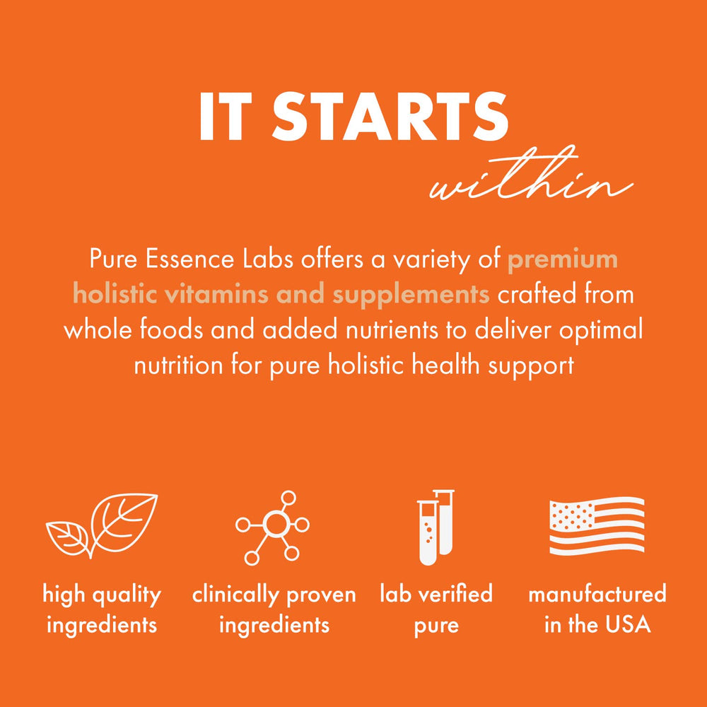 Pure Essence Candex digestive health scene suggests balanced yeast support.
