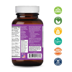 Pure Essence Labs One N Only label closeup highlights vitamin D3 and B12.
