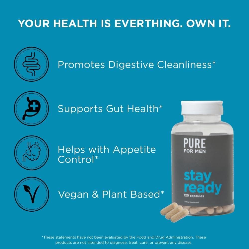 Psyllium husk gel-forming action in Stay Ready Fiber preparation