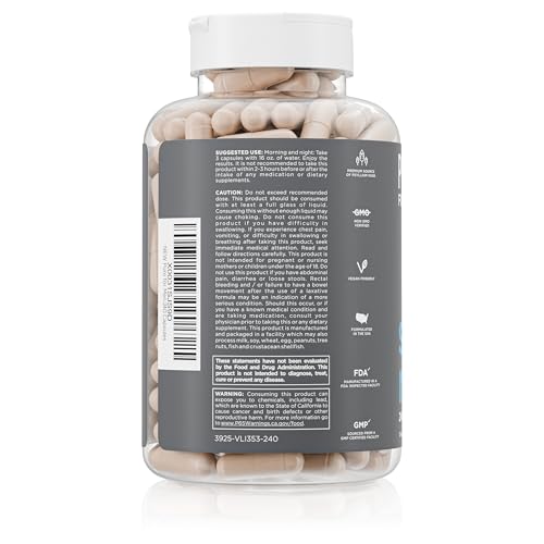 Pure for Men Stay Ready Fiber ingredients with chia and flaxseeds for fiber and omega-3s.