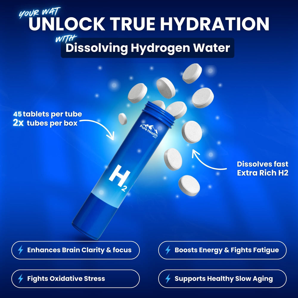 PHM vegan, non-GMO formula supports clean hydration.