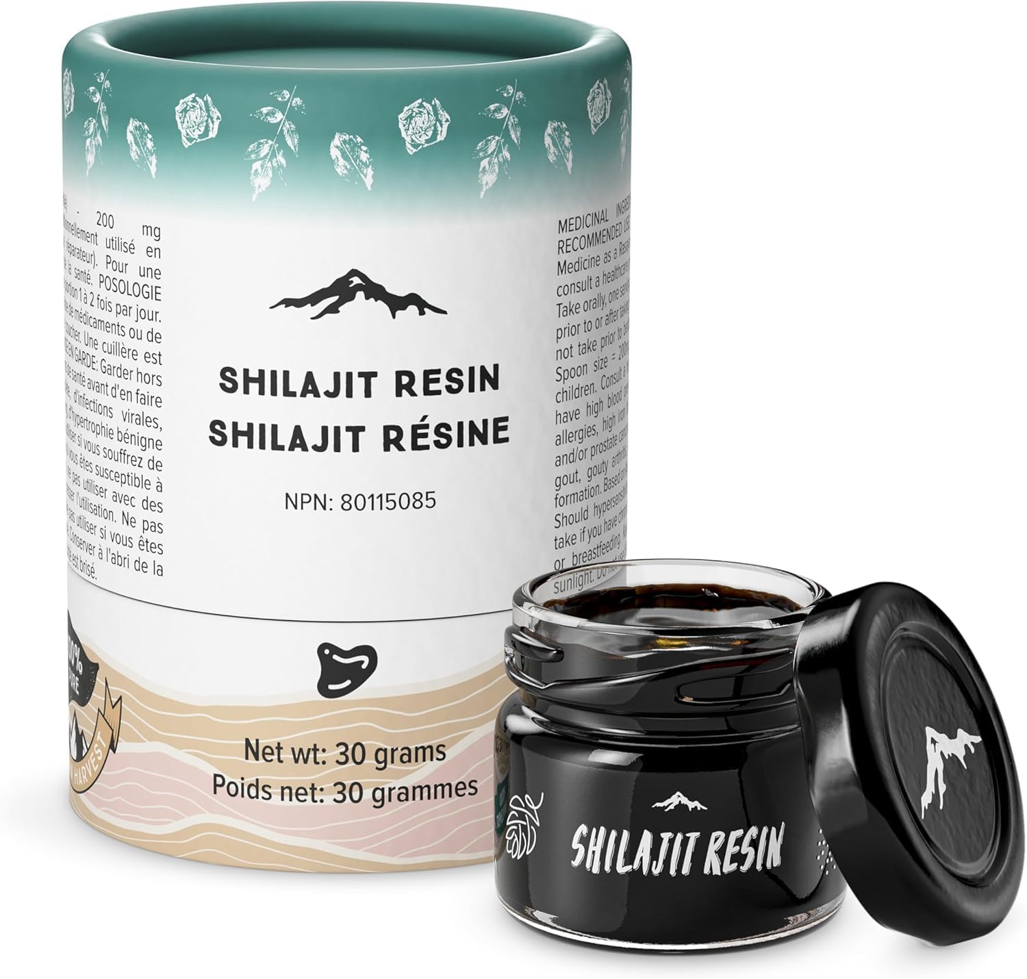 Pure Himalayan Shilajit resin jar showing premium purity and potency for daily energy support
