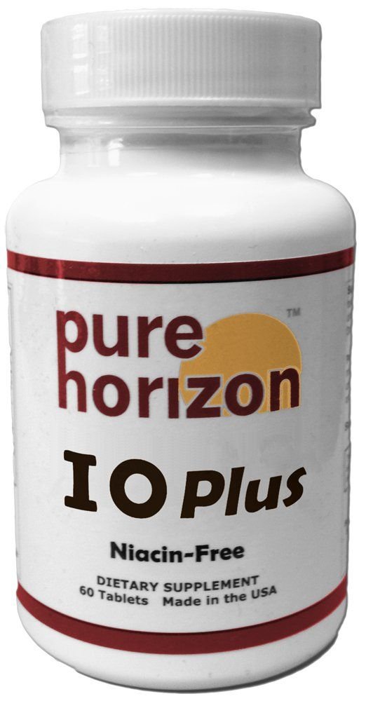 Pure Horizon IOPlus tablet close-up, compact and easy to swallow.