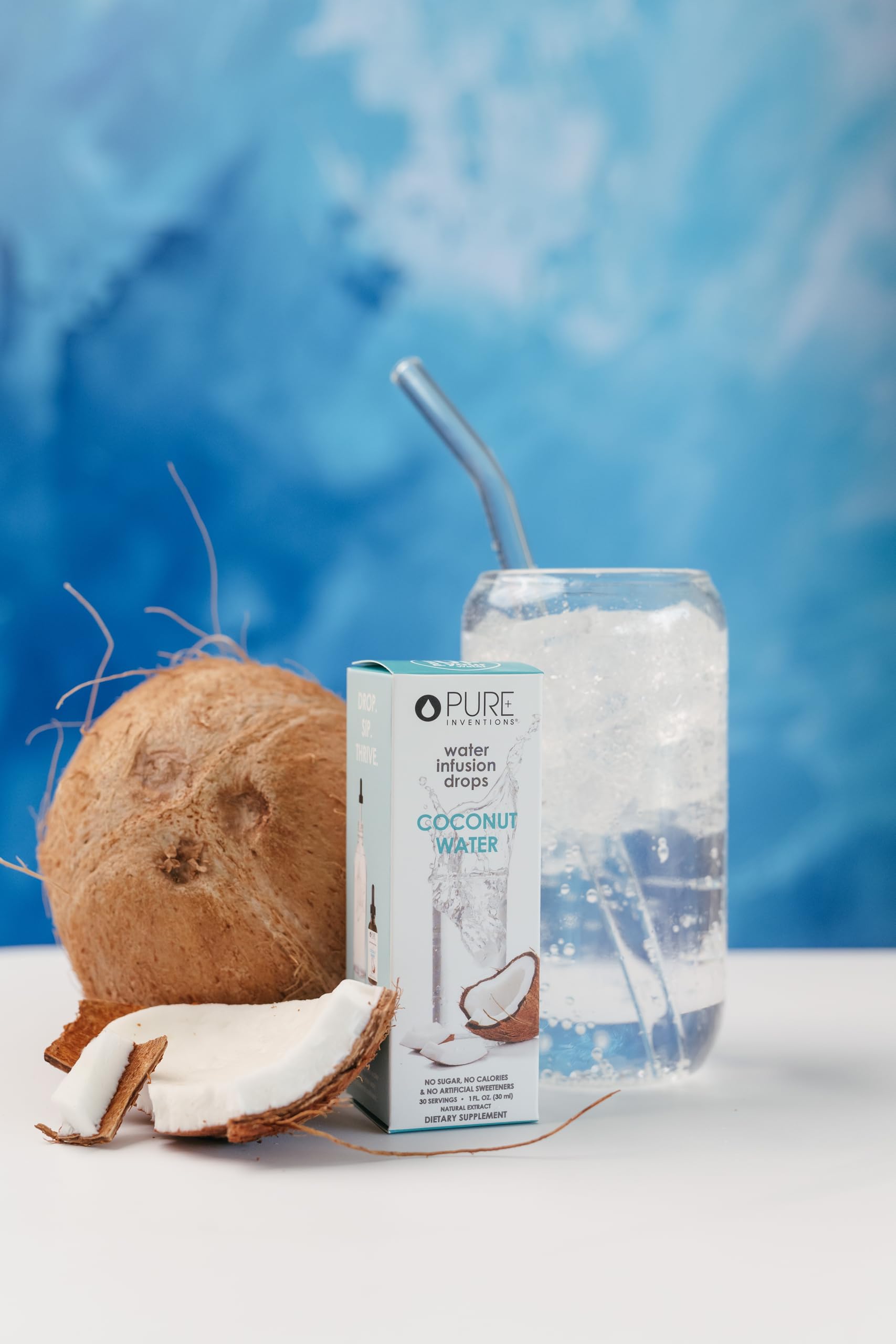 Clear glass packaging preserves purity and reduces plastic exposure.