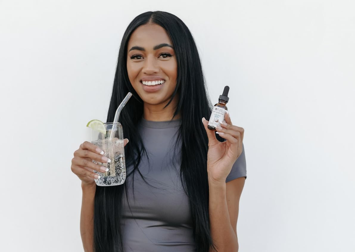 Hydration on the go with a coconut-flavored drop in hand.