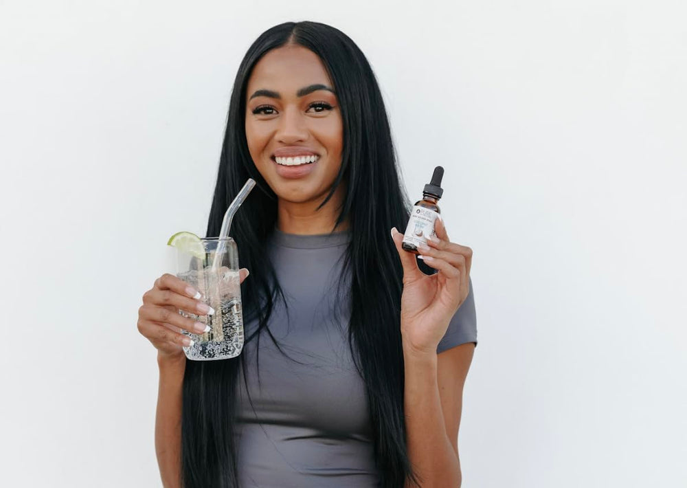 Hydration on the go with a coconut-flavored drop in hand.