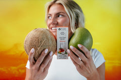 Pure Inventions ingredients label highlights natural, zero-calorie formulation