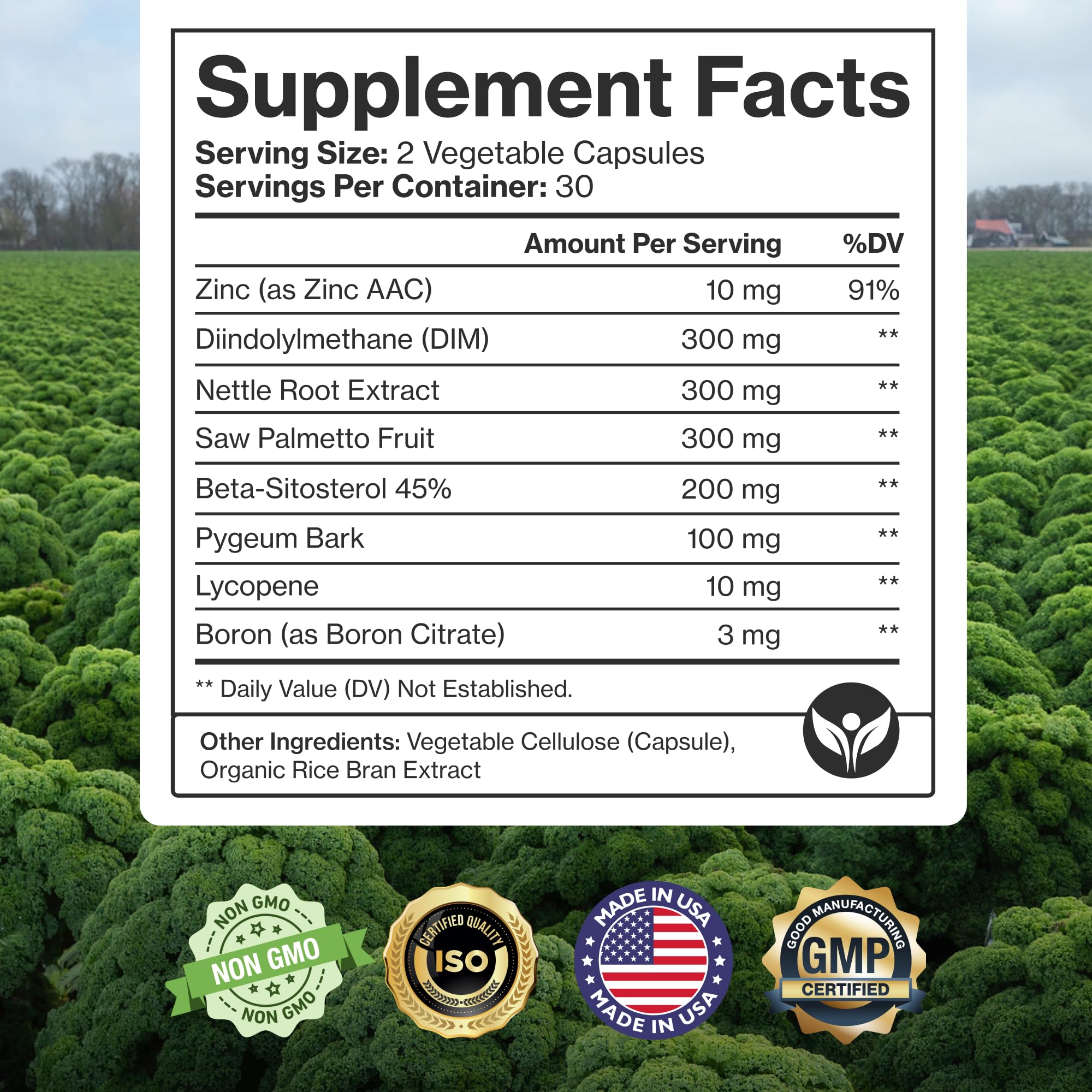 Pure Micronutrients Beta-Sitosterol Capsules displayed together