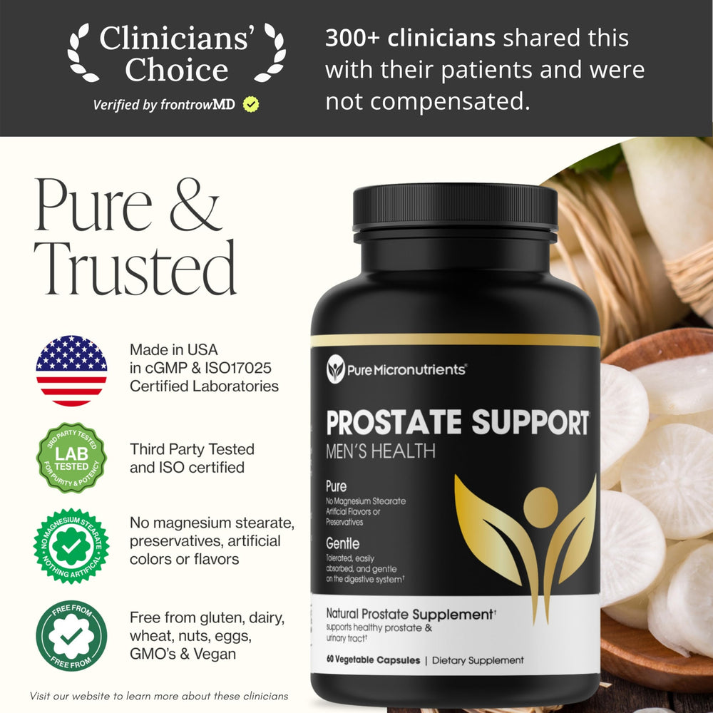 Pure Micronutrients Capsules in hand illustrating easy daily use