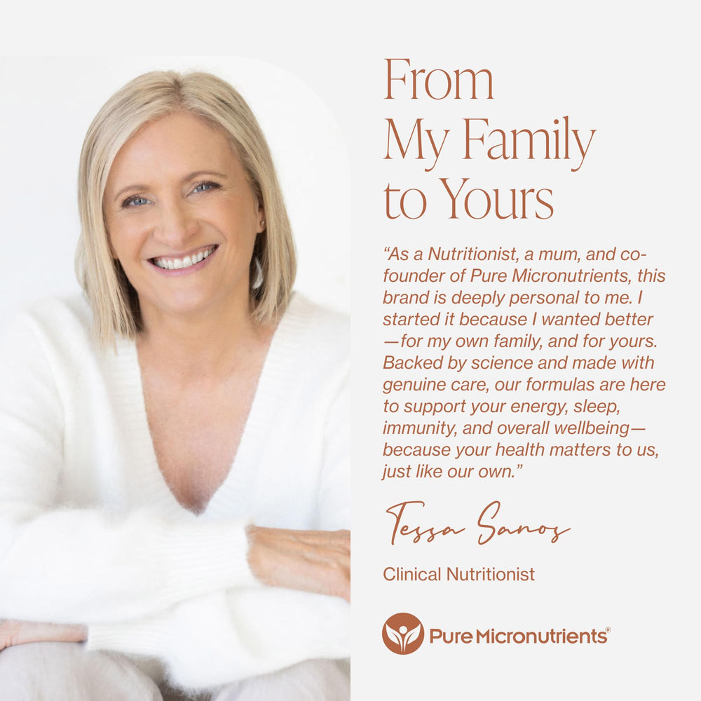 Pure Micronutrients consumer using turmeric capsules as part of daily routine