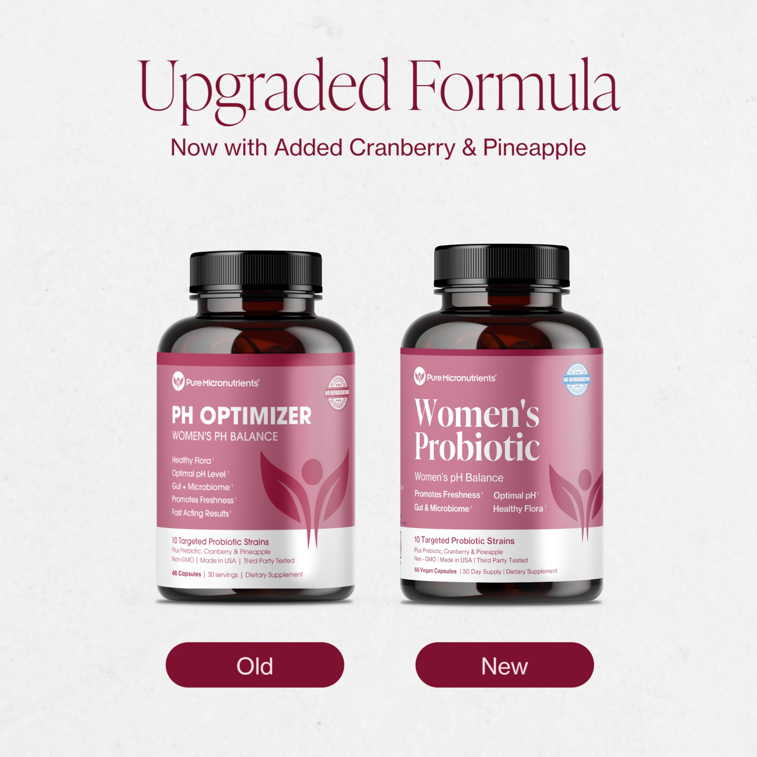 Pure Micronutrients daily wellness routine with two capsules per day.