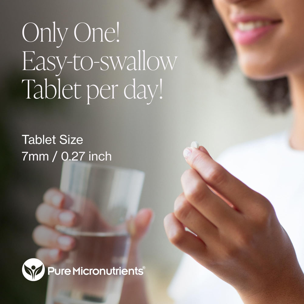 Pure Micronutrients Mega Zinc label detail signaling quality and USA-made reassurance.