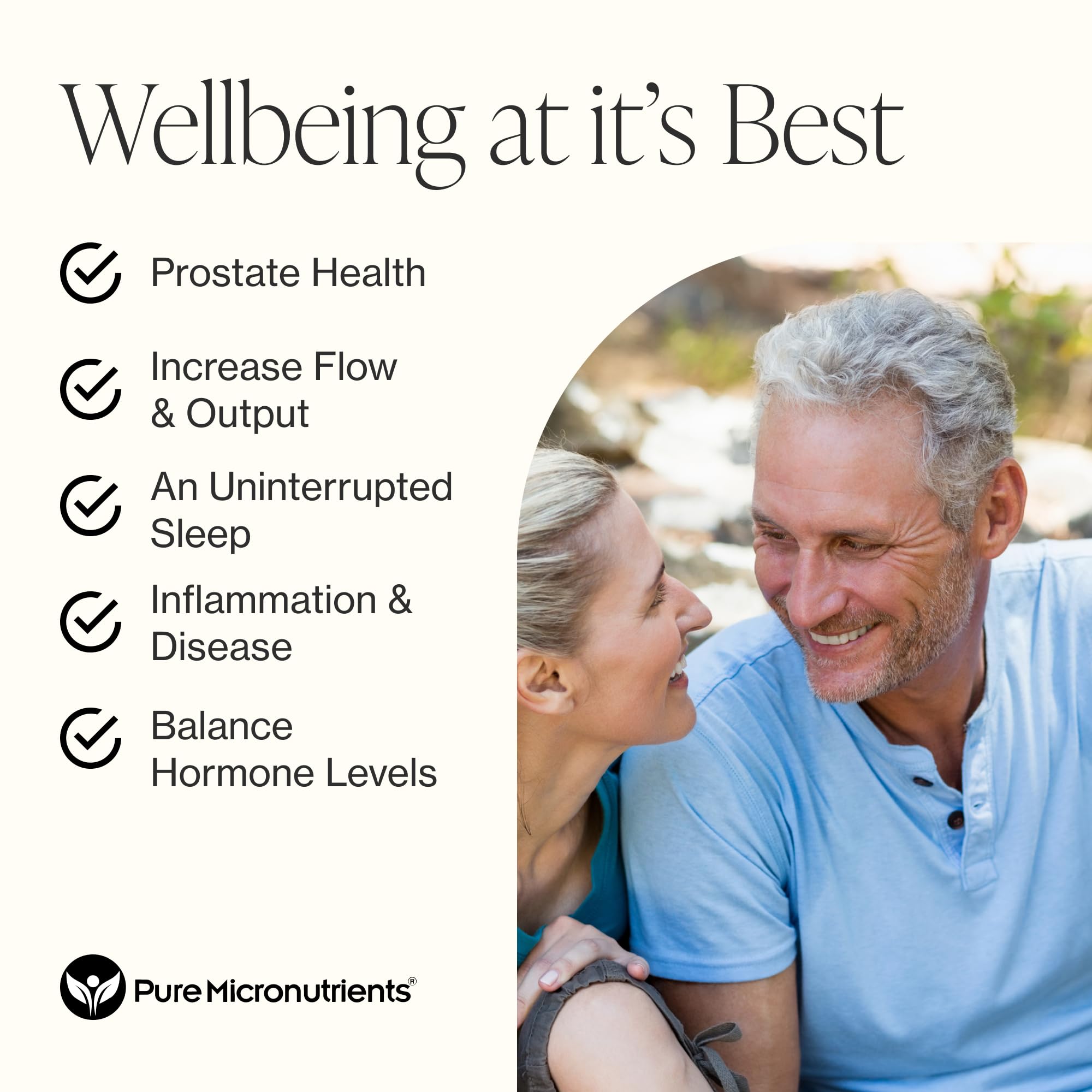 Pure Micronutrients Prostate Health Label highlighting key ingredients