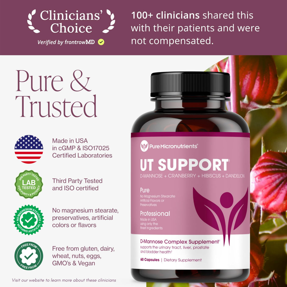 Pure Micronutrients third-party testing seal on packaging implying trusted quality.