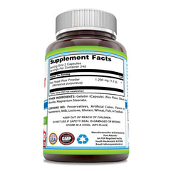 Pure Naturals Red Yeast Rice capsules ready to take with a balanced wellness routine