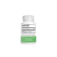 Pure Nootropics Theacrine capsule close-up showing easy-to-swallow pills for daily energy