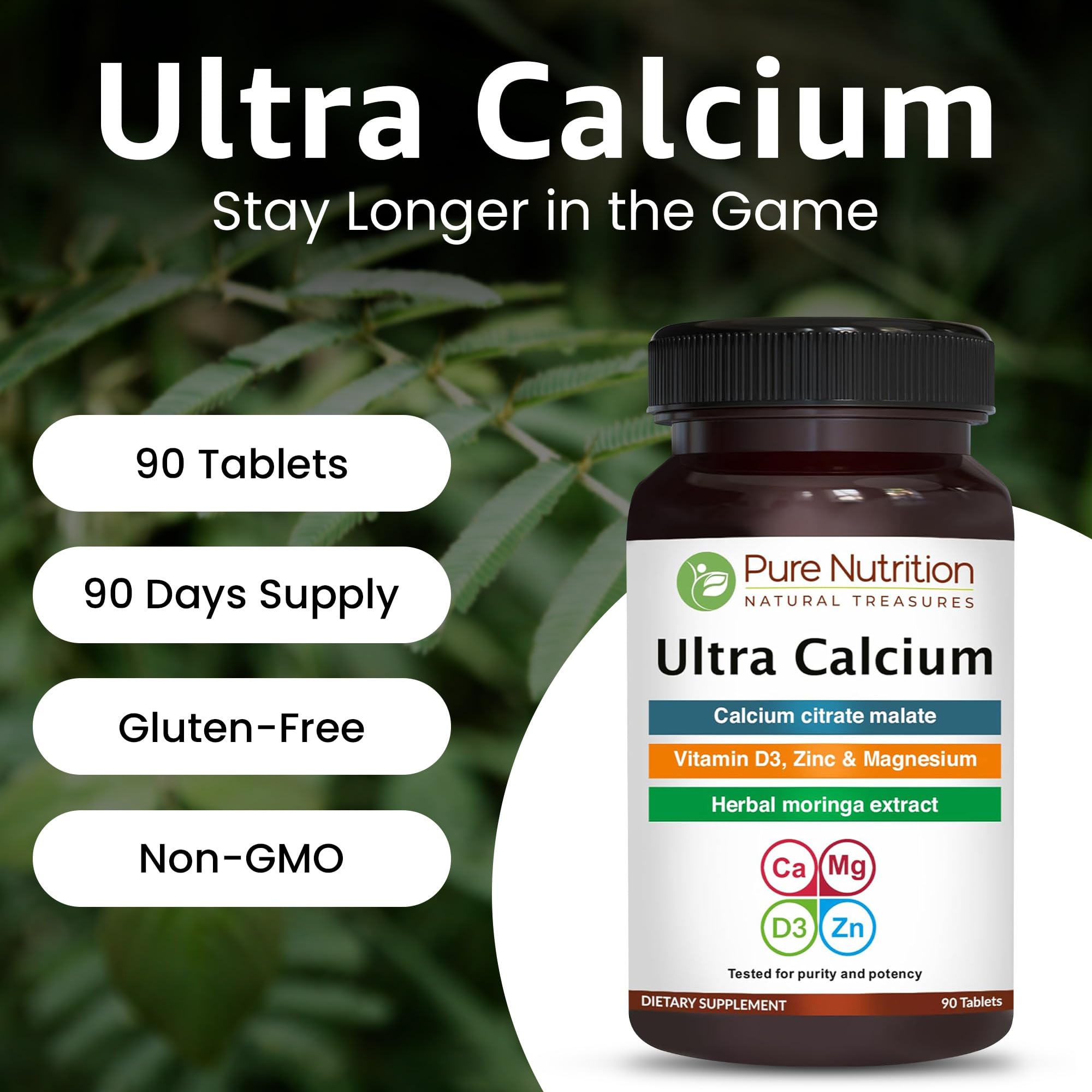 Pure Nutrition Ultra Calcium lifestyle use for active adults