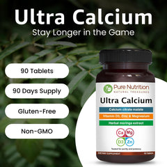Pure Nutrition Ultra Calcium lifestyle use for active adults