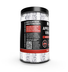 Pure Original Ingredients Apple Cider Vinegar label detail highlighting no additives.
