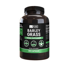 Pure Original Ingredients barley grass capsules bottle for everyday wellness support.