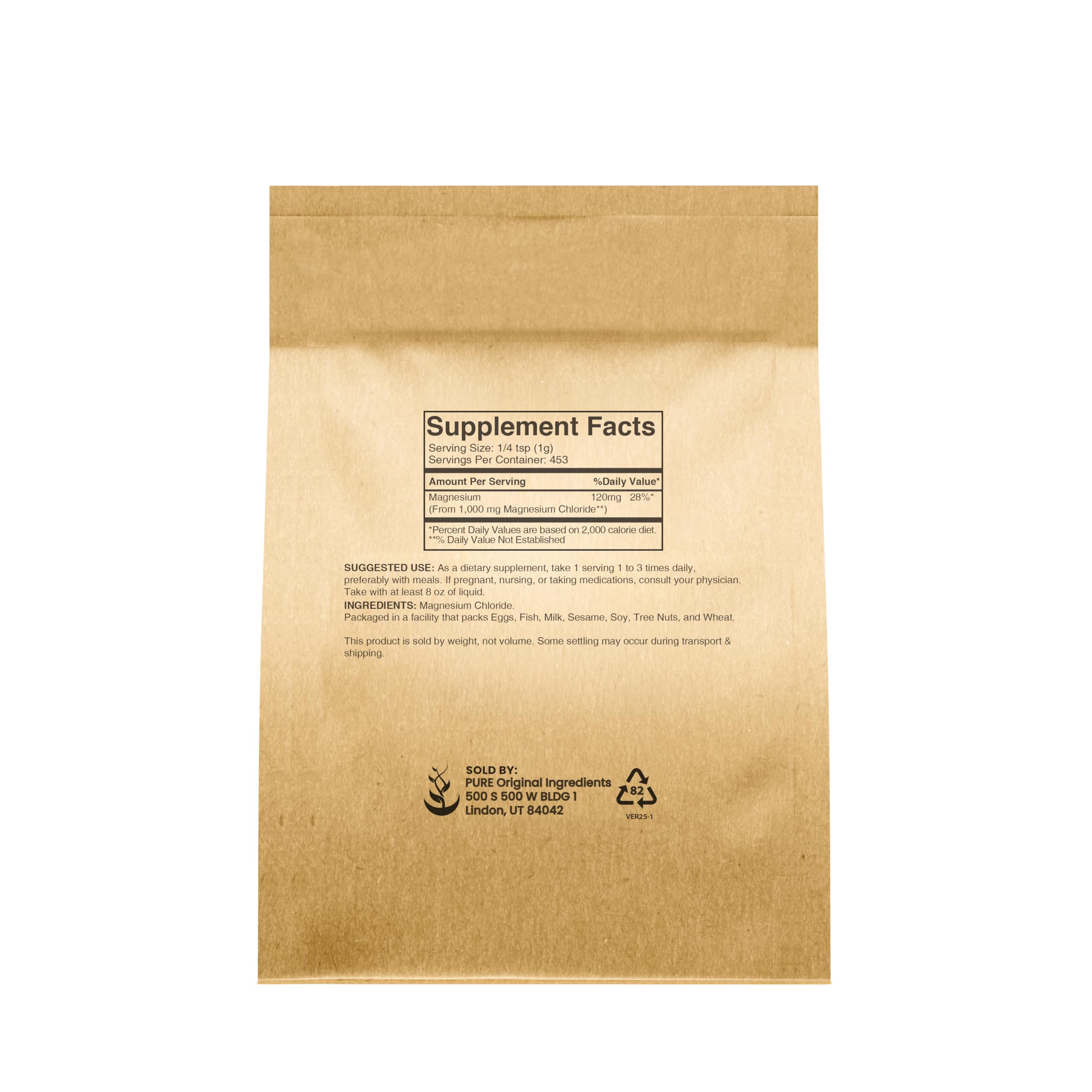 Pure Original Ingredients eco-friendly packaging image showcasing sustainable container.