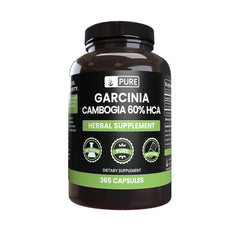 Pure Original Ingredients Garcinia Cambogia bottle with pure, undiluted capsules.