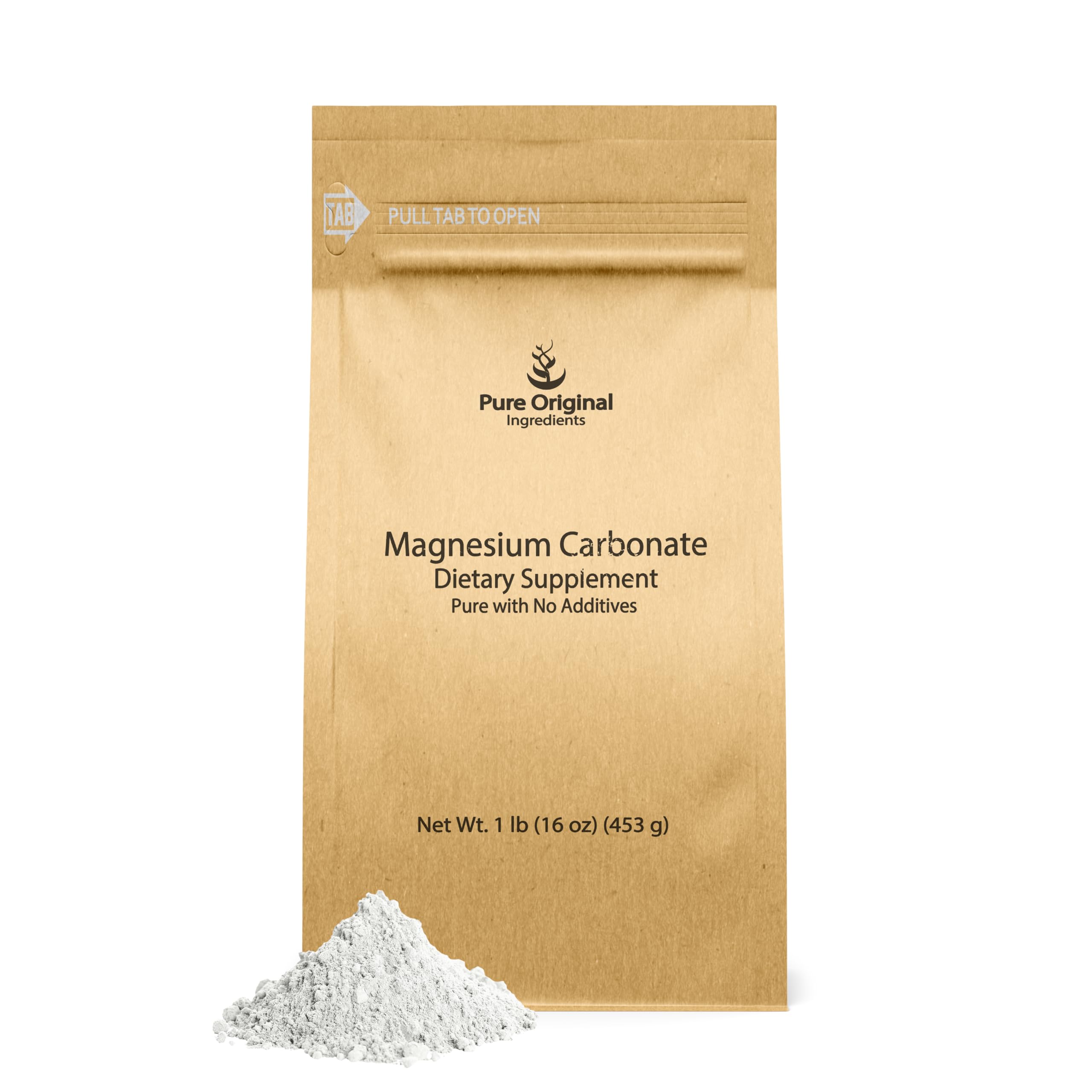 Pure Original Ingredients Magnesium Carbonate Powder 1 Lb Non GMO Pure Original Ingredients Magnesium Carbonate Powder 1 Lb Non GMO
