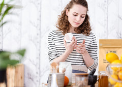 Pure Original Ingredients zinc oxide added to creams and lotions for mixing