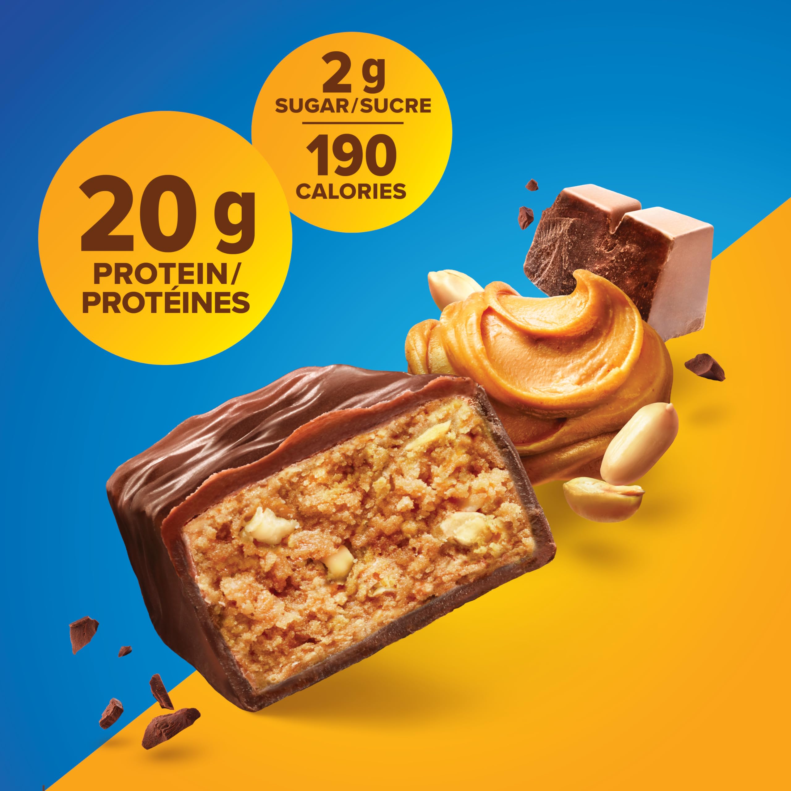 Pure Protein bars imported from Canada with quality standards.