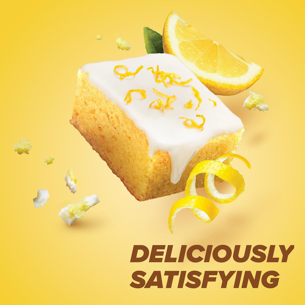 Pure Protein Lemon Cake bar on the go provides quick energy
