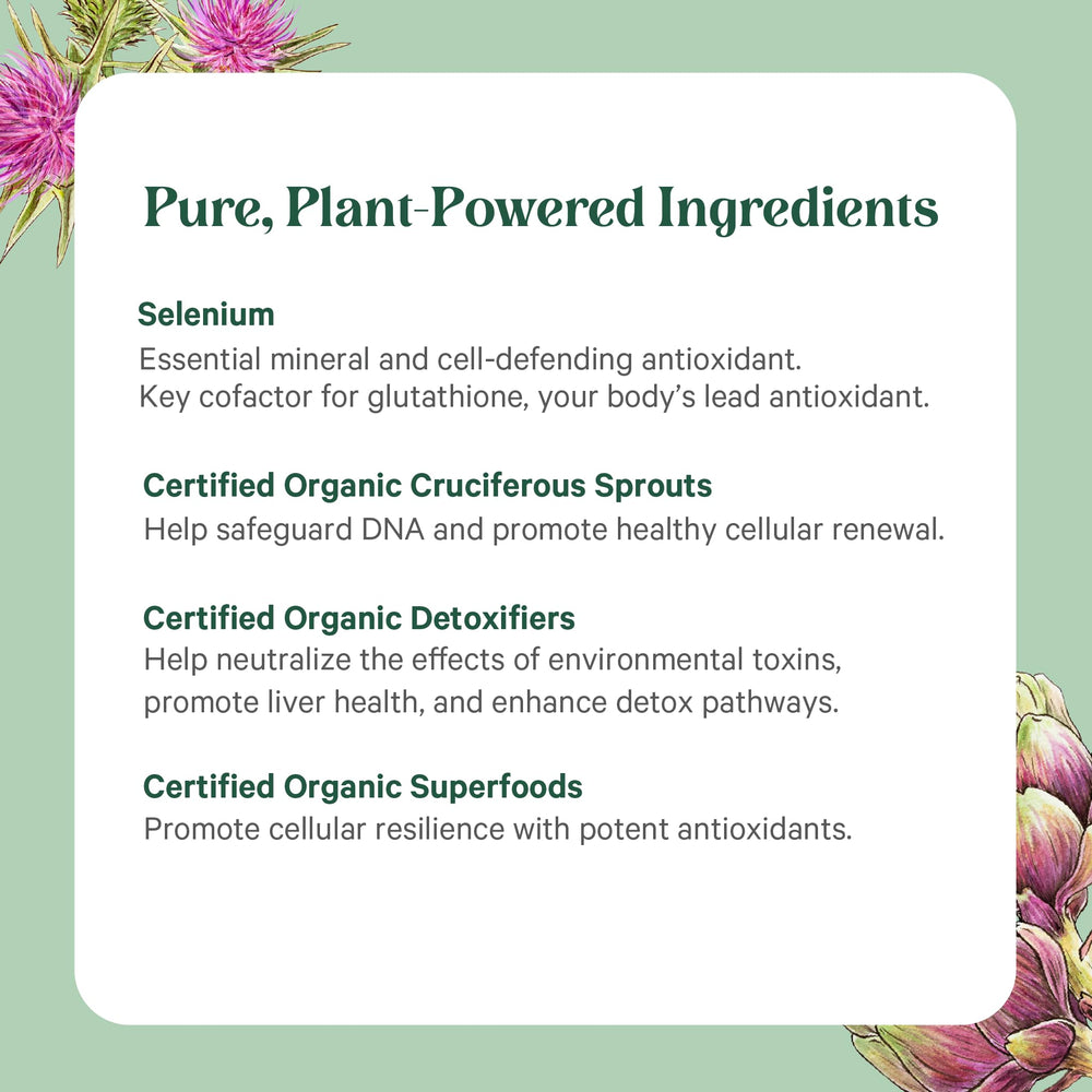 PURE SYNERGY Cell Protector daily-use scene with glass of water and capsules