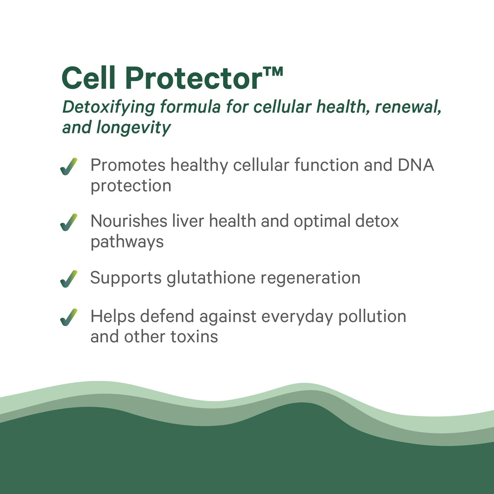 PURE SYNERGY Cell Protector organic vegetables scene conveying antioxidant support