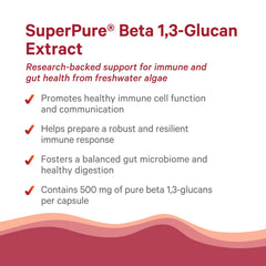 Pure Synergy SuperPure algae source illustration emphasizes yeast-free extract.