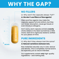 Pure Therapro Rx B12 methylcobalamin bottle label emphasizing essential vitamins.