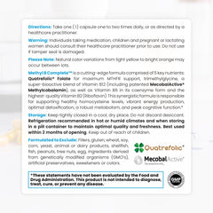 5-MTHF folate crystal highlights bioactive folate for activation.