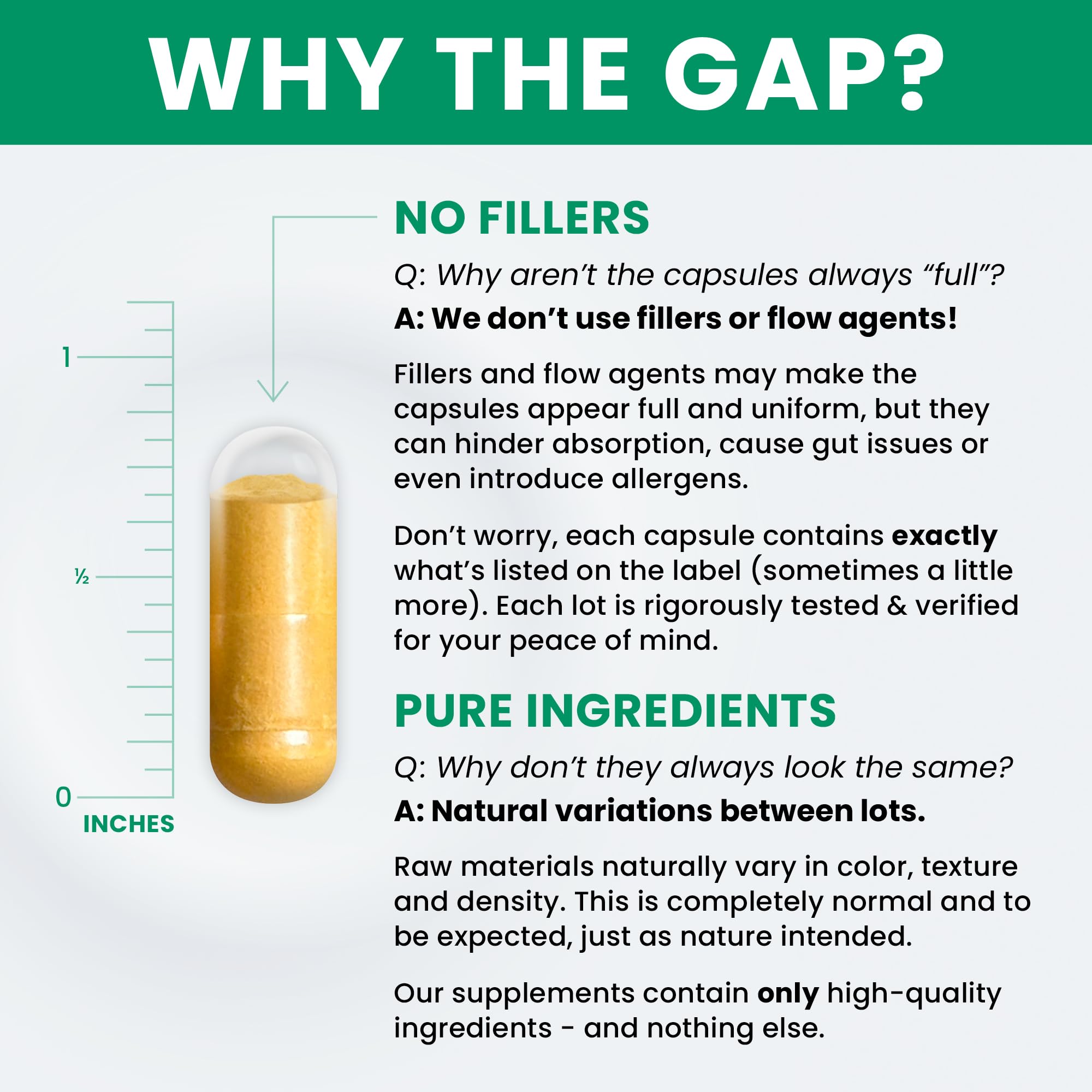 Pure Therapro Rx bottle pour shot illustrating convenient daily dosing