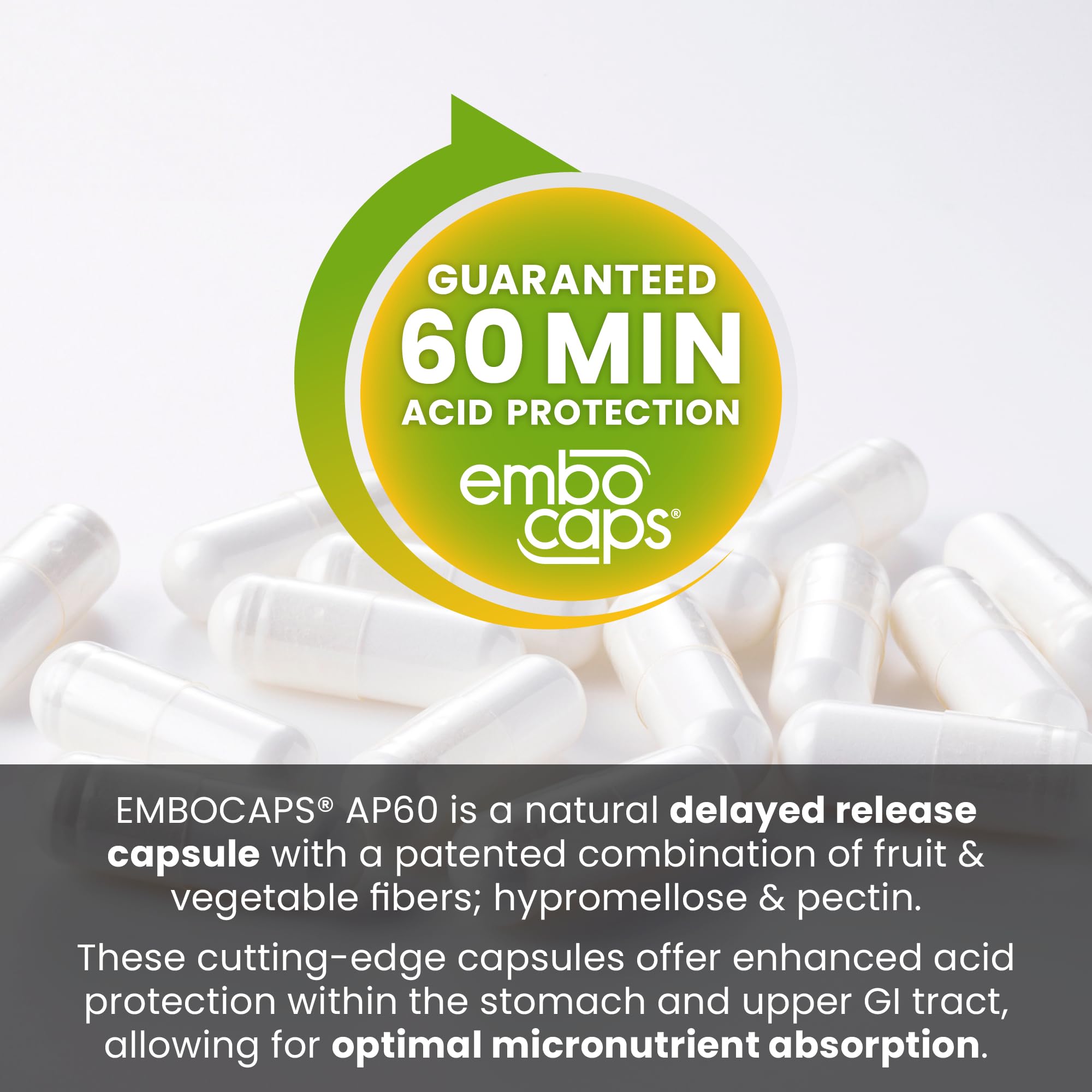 Non-GMO, gluten-free and soy-free formula with clean label.