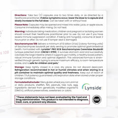 Close-up of Pure TheraPro Rx capsules highlighting 10 billion CFU potency.