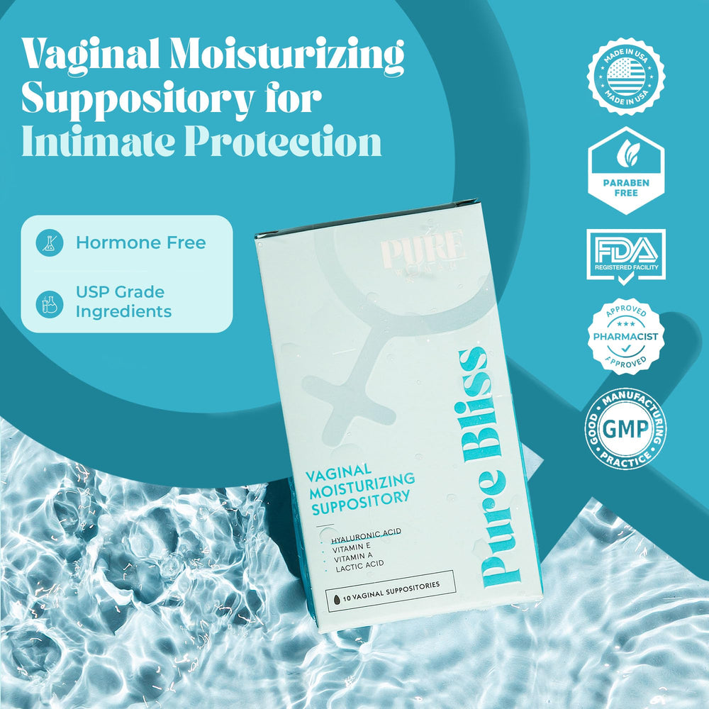 Pure Woman Pure Bliss closeup shows smooth texture and moisture