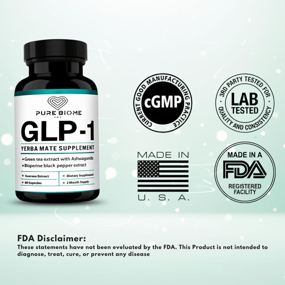 Pure Biome Guarana beads emphasize caffeine source for smooth energy