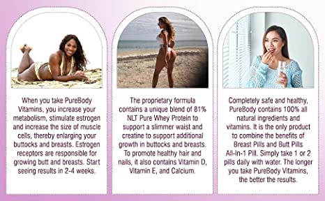 PureBody Vitamins daily dose pack for convenient one-a-day regimen.