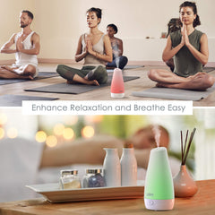 Pure Enrichment PureSpa whisper-quiet diffuser suitable for nursery or office settings.