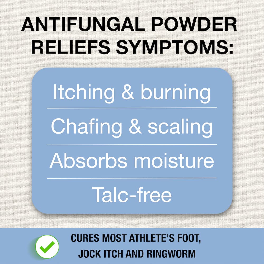 Application on the foot to address athlete's foot symptoms