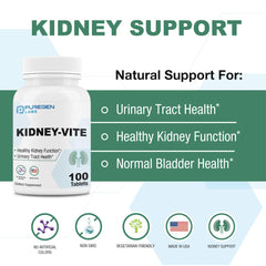 Puregen Labs Kidney-Vite 2-pack display emphasizing value and urinary health support