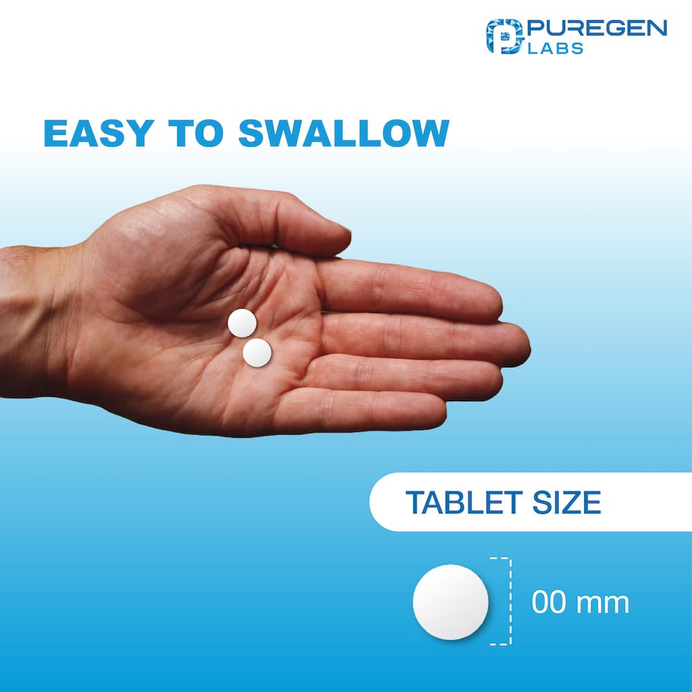 Puregen Labs Sodium Chloride tablets dosed in a glass for measured hydration