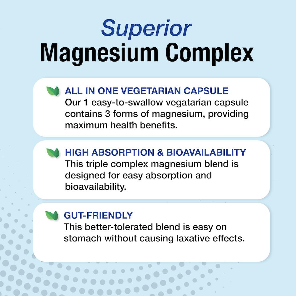 Puregen Labs Triple Magnesium capsules ready for daily use