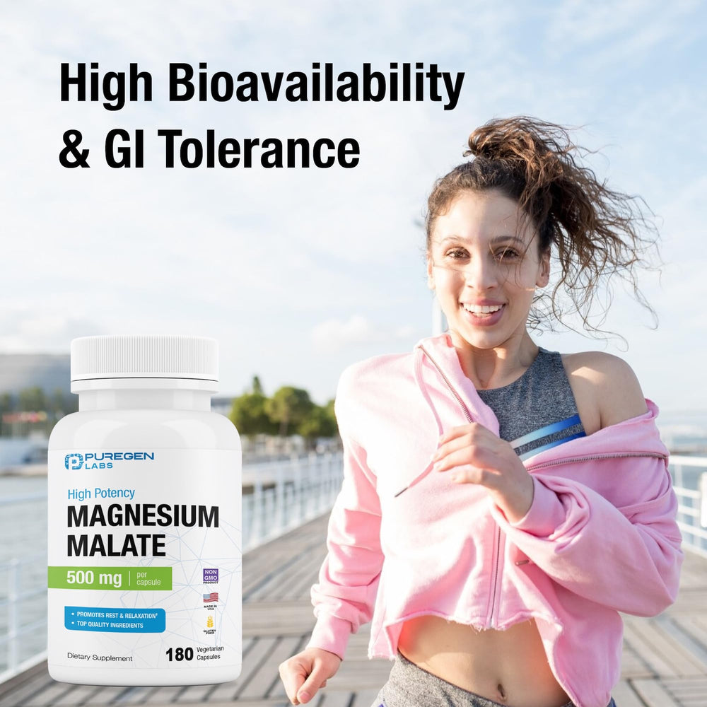 Puregen Labs vegetarian capsules suitable for gluten-free and dairy-free diets.