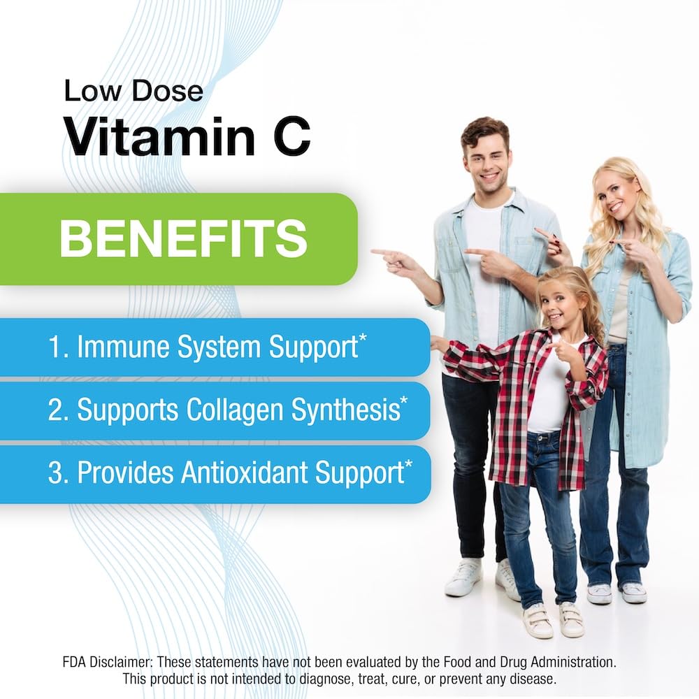 Puregen Labs Vitamin C 250mg label design on bottle showing non-GMO and gluten-free status