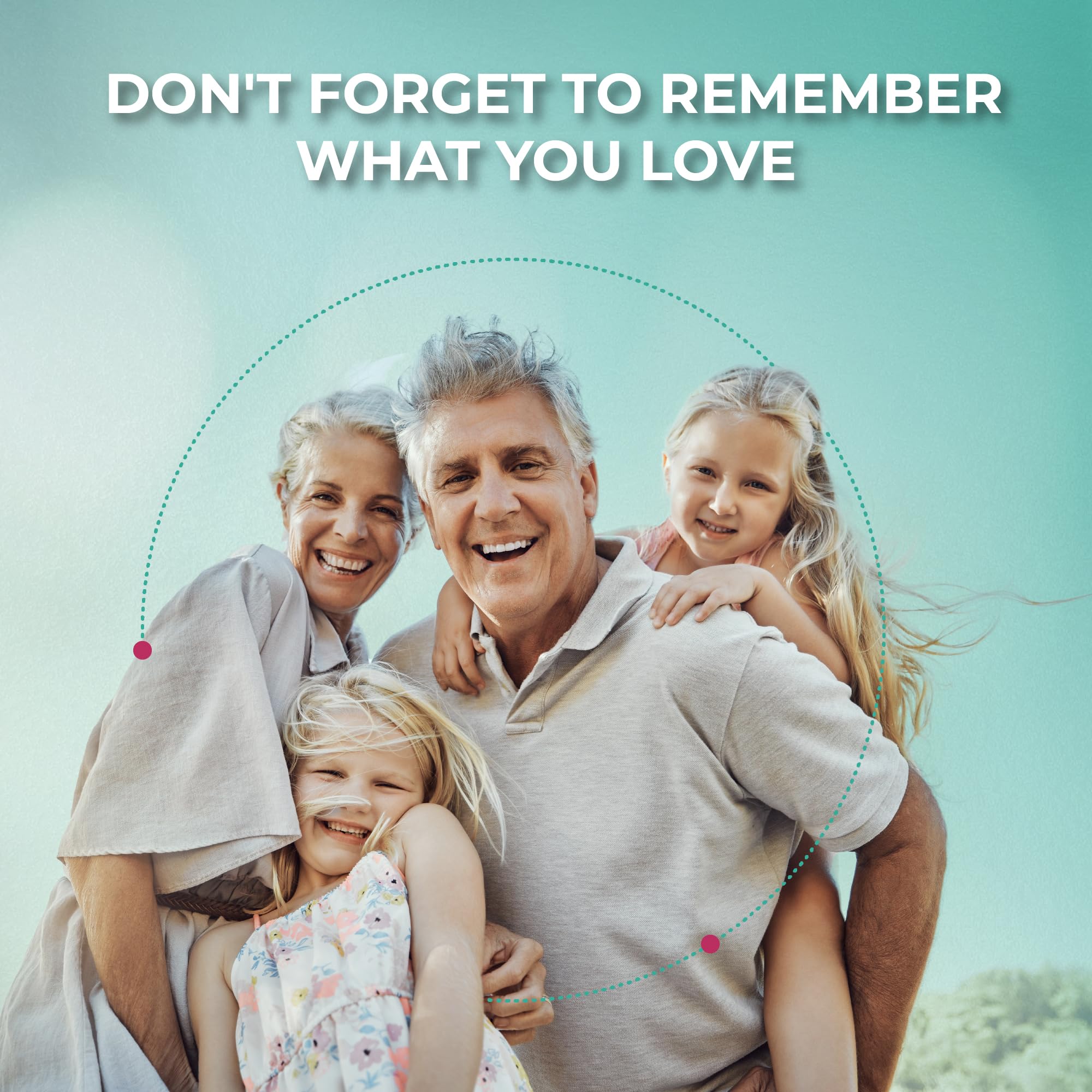 PUREHEALTH RESEARCH Ageless Brain bottle featuring Vitamin Angels support.